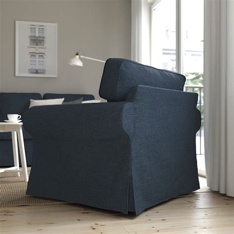 Ektorp Armchair Kilanda Dark Blue Ikea