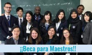 Convocatoria abierta para el programa de becas para maestros en Japón 2024