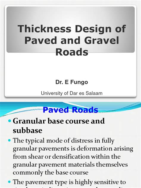 Lecture 8 - Design of New Roads | PDF | Road Surface | Road