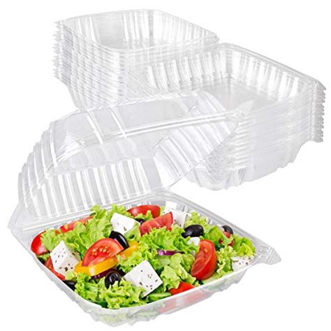 Disposable Plastic Food Containers Stock Your Home Plastic 8 X 8 Inch