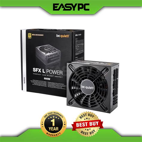 Easypc Bequiet Sfx L Power W Plus Gold Fully Modular Sfx