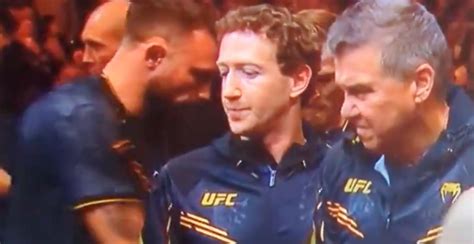 Mark Zuckerberg At UFC Know Your Meme