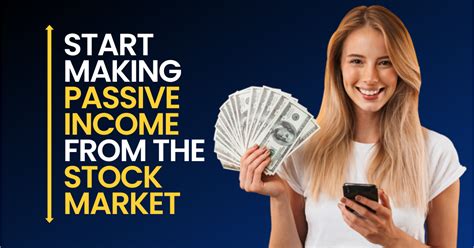 How To Start Making Passive Income From Stock Market