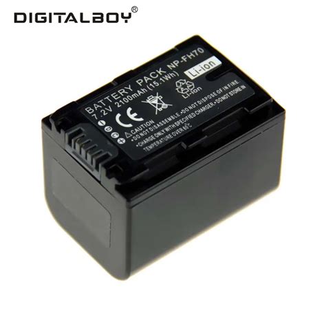 Digitalboy Pcs Np Fh Np Fh Npfh Lithium Rechargeable Camera