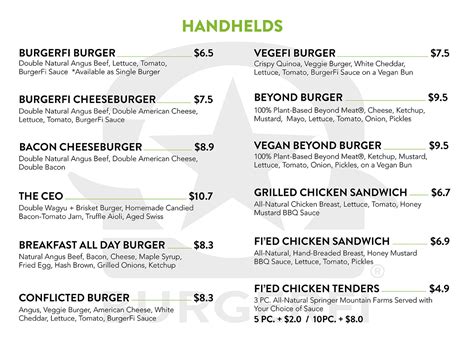 Restaurant Menu Board Design Concepts For BurgerFi Restaurants