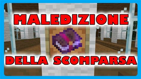 Minecraft La MALEDIZIONE DELLA SCOMPARSA YouTube