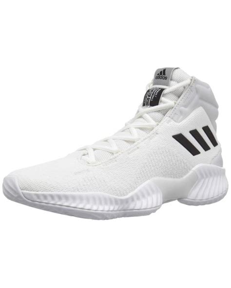 Adidas Originals Pro Bounce 2018 Basketball Shoe In White For Men Lyst