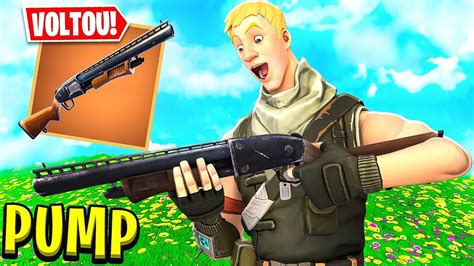 A Pump Voltou Ao Fortnite Incr Vel Dengoso Youtube