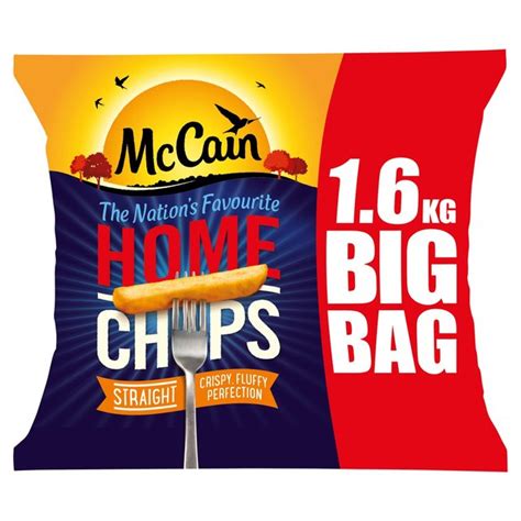 McCain Home Chips Straight Cut 1.5kg from Ocado