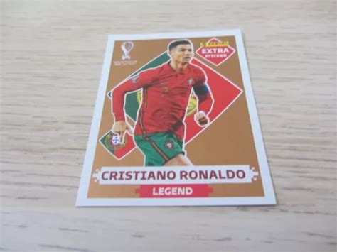 EXTRA STICKER PANINI World Cup QATAR 2022 CRISTIANO RONALDO BRONZE