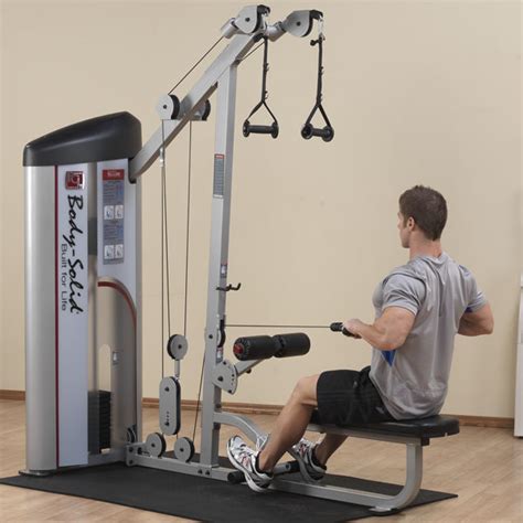 Body Solid Pro Clubline S2 Lat Pull And Seated Row Machine