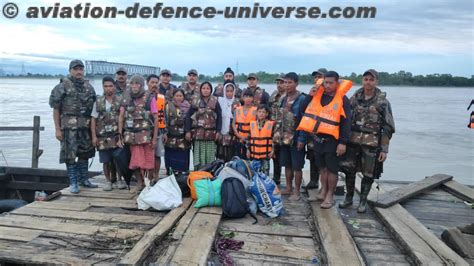 Indian Army Conduct Flood Relief Operations In Assam Arunachal