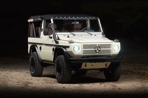 Army Spec Mercedes Benz G Class Customized With Air Lift Capability