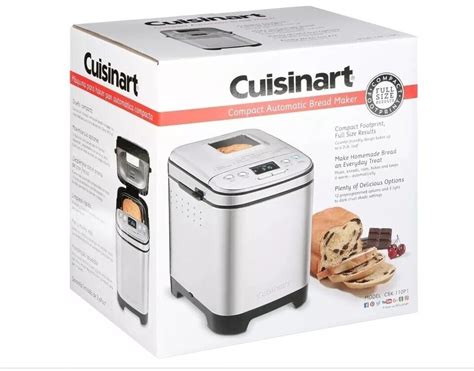 Cuisinart Cbk 110p1 Compact Automatic Bread Maker Ebay