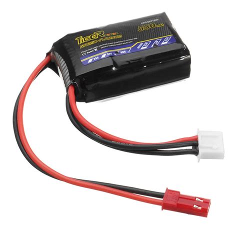 Tiger Power V Mah C S Lipo Battery Jst Plug Connector For Rc