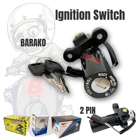 Bigbang Motorcycle Main Ignition Switch Smash Tmx Barako Rusi Stx