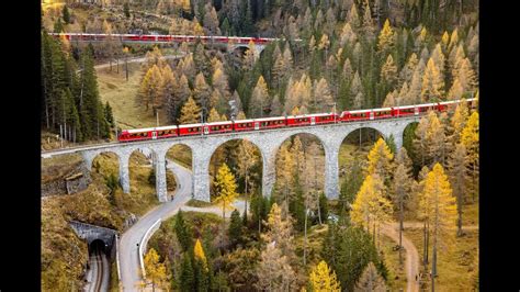 Wereldrecord langste trein van de Rhätische Bahn World record of the