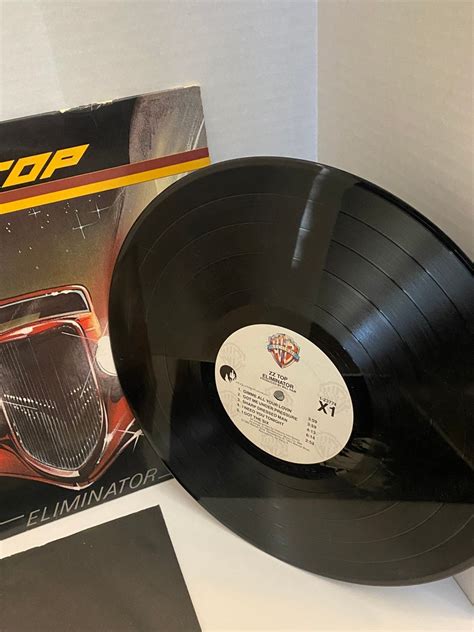 Zz Top Vintage Eliminator Vinyl Warner Bros Records Etsy