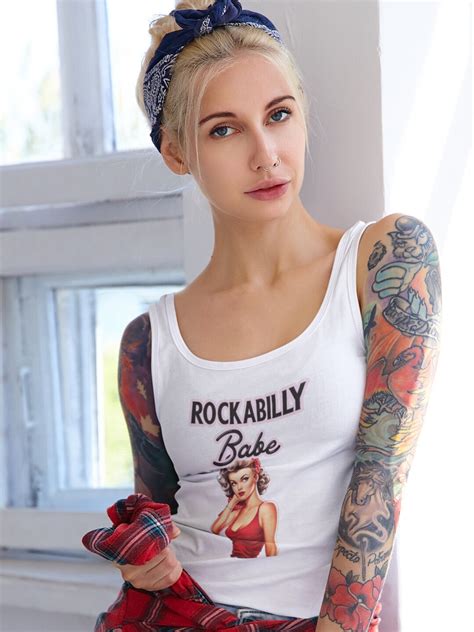 Rockabilly Babe Pinup Shirt Pinup Clothing Retro Aesthetic Etsy