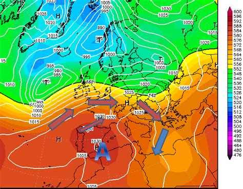 Fase Anticiclonica Sul Mediterraneo