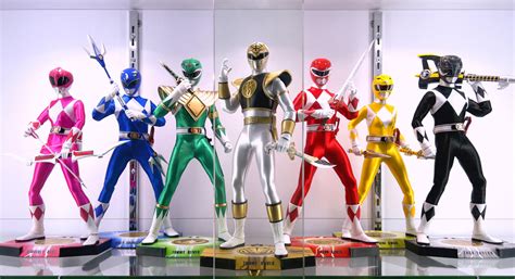 1 6 Scale Mighty Morphin Power Rangers 5 Figure SET By Ace Toyz