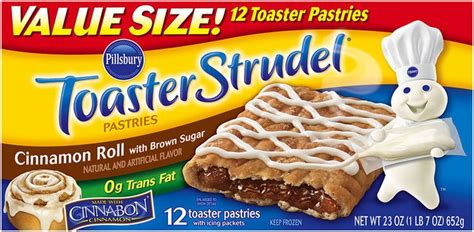 Pillsbury Toaster Strudel® Cinnamon Roll Toaster Pastries 12 Ct Box Reviews 2021 Toaster