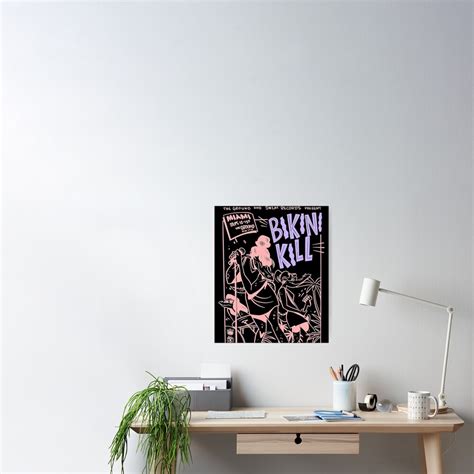 Bikini Kill Band Vintage Poster For Sale By KelseyMullins Redbubble