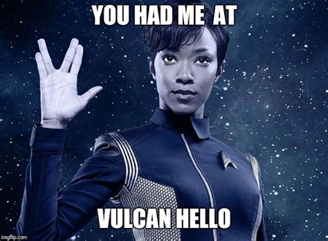 Star Trek Discovery Vulcan Hello Ii Imgflip