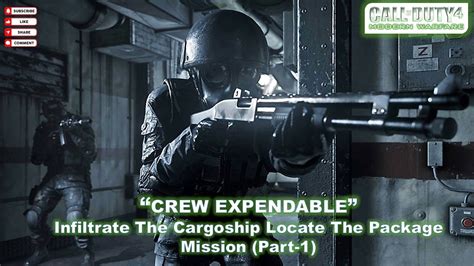 Crew Expendable Infiltrate The Cargoship Locate Package Call Of Duty