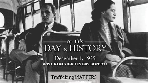 On This Day in History: Rosa Parks Ignites Bus Boycott - Human ...