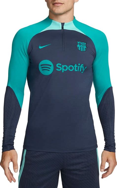 T Shirt De Manga Comprida Nike Fcb M Nk Df Strk Drill Top K R