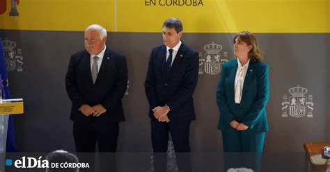 La presentación de la nueva subdelegada del Gobierno en Córdoba Ana