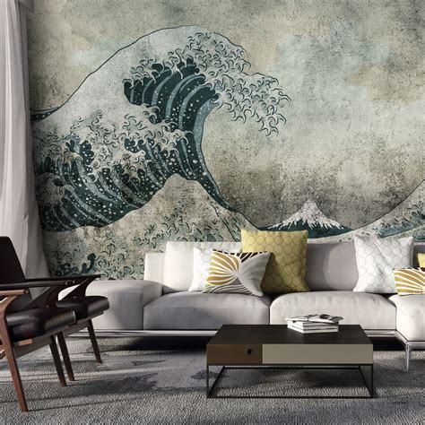 Compre Papel De Parede Auto Adesivo Power Of The Big Wave Kunstloft