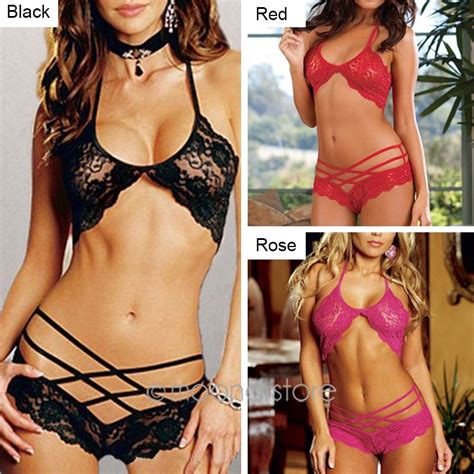 Sexy Lingerie Sets Lace Purity Striped Sexy Points Underwear Bra