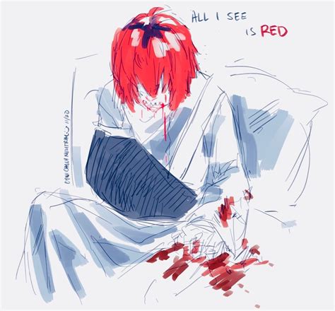 Kirishima Sad Fan Art