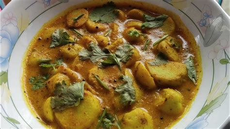 Arbi Recipe Arbi Ki Sabji Arbi In Curd Gravy Gathi Kochu Recipe