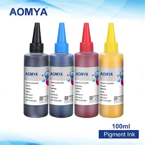 Aomya tinta pigmentada Universal para impresoras de inyección de tinta