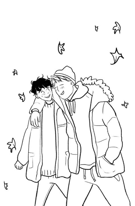 Pin De Allison Diamond En Heartstopper Libros Para Colorear Dibujos