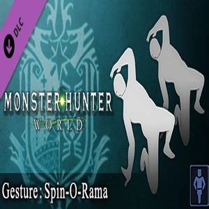 Buy Monster Hunter World Gesture Spin O Rama Cd Key Compare Prices