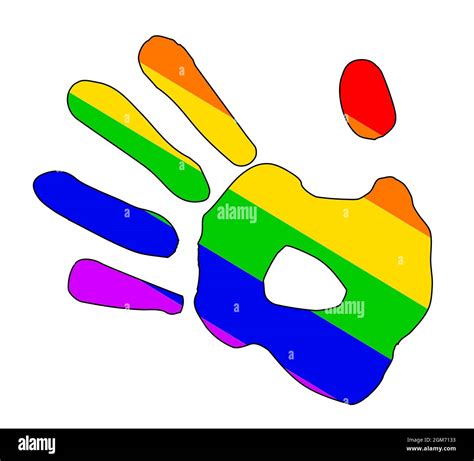 Hand Fingers Silhouette Vector Hi Res Stock Photography And Images Alamy