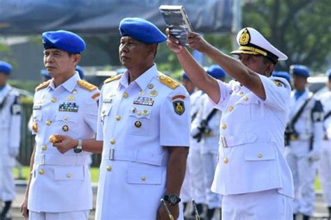 Laksma Sasmita Resmi Jabat Komandan Pusat Polisi Militer Tni Al