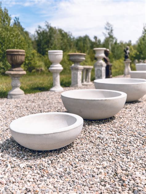 Hansens Garden Ornaments Concrete Cast Stone Planters Bowls And Urns