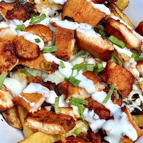 Loaded Buffalo Chicken Fries Dianas Delish Dishes