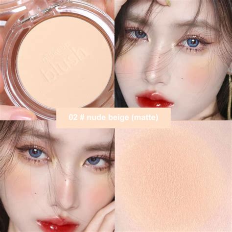 Colors Blush Makeup Palette Peach Pink Purple Red Rouge Eyeshadow