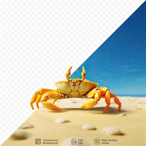 Crab On Beach PSD, 500+ High Quality Free PSD Templates for Download