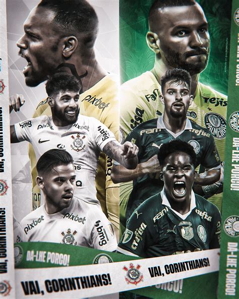 Corinthians VS Palmeiras | Match Day :: Behance