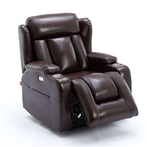 Adjustable Metal Standard Recliner Recliner Chair with Storage and Cup ...