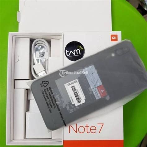 HP Redmi Note 7 Bekas Android 4GB Murah Lengkap Garansi TAM Di Jawa