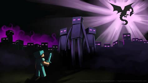 Minecraft Artwork Enderman by NicholasGramstad on DeviantArt