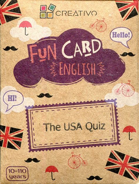 Fun Card English The USA Quiz Nyelvkönyv forgalmazás